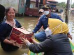 Ketua DPRD Kutim dan Rombongan Dewan Tinjau Banjir