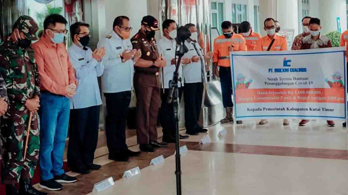 PT Indexim Coalindo Bantu Satgas Kutim