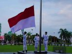 Sempat Diguyur Hujan Peringatan HUT RI Ke-76 Di Kutim Berjalan Lancar
