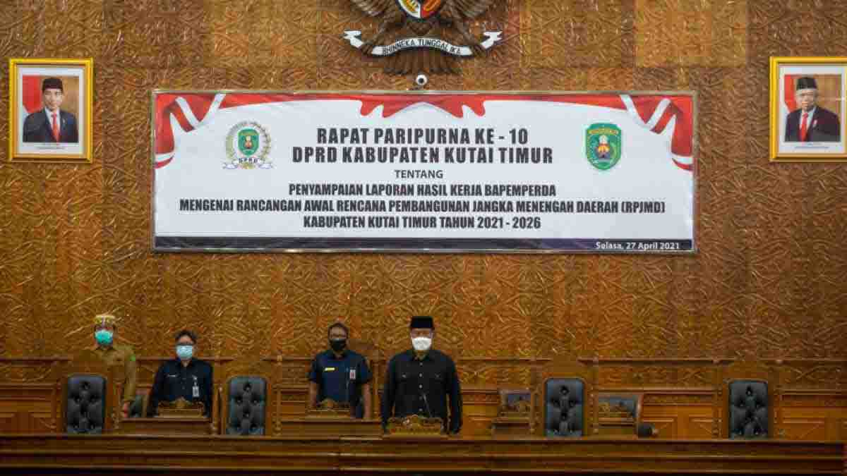 Paripurna ke 10 DPRD Kutim hasilkan 7 Poin