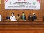 Paripurna ke 4 Dengar Sambutan Bupati Terpilih
