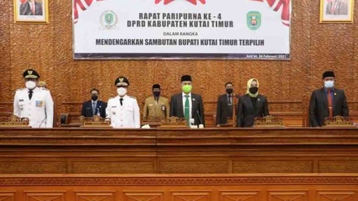 Paripurna ke 4 Dengar Sambutan Bupati Terpilih
