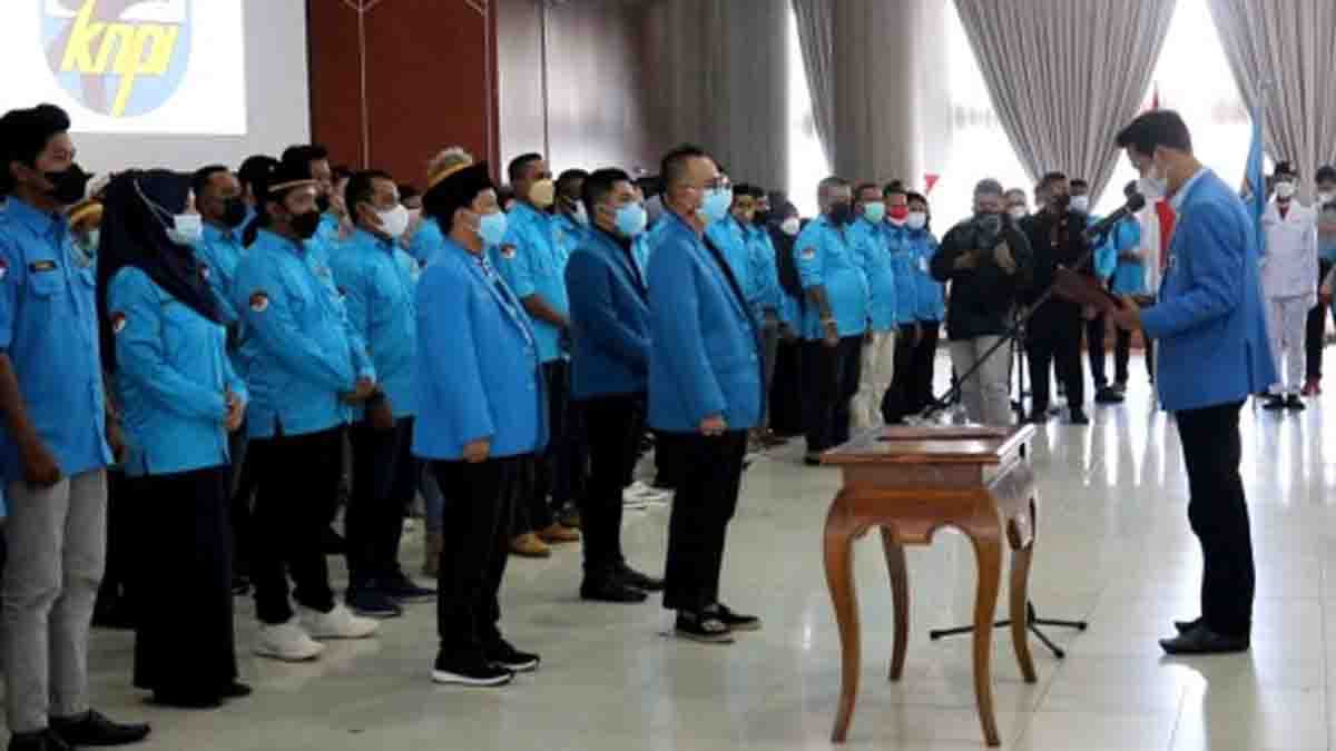 Bupati Saksikan Pelantikan DPD KNPI Kutim
