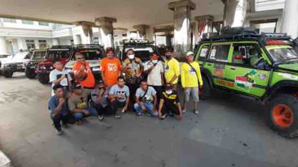 Kasmidi Lepas Offroader Kutim Ikuti Overland