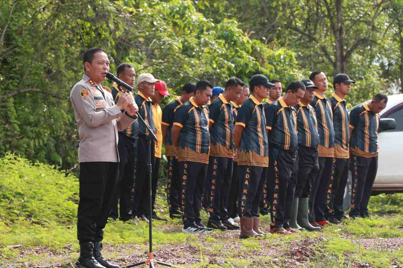 Dorong Swasembada Pangan Nasional, Kapolres Kutim Tinjau Langsung Lahan Jagung di PIT KPC