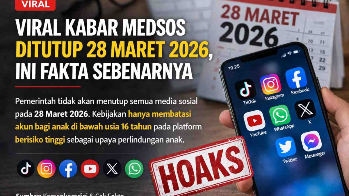 Isu Penutupan Medsos Nasional Viral, Pemerintah Tegaskan Hanya Batasi Usia Pengguna